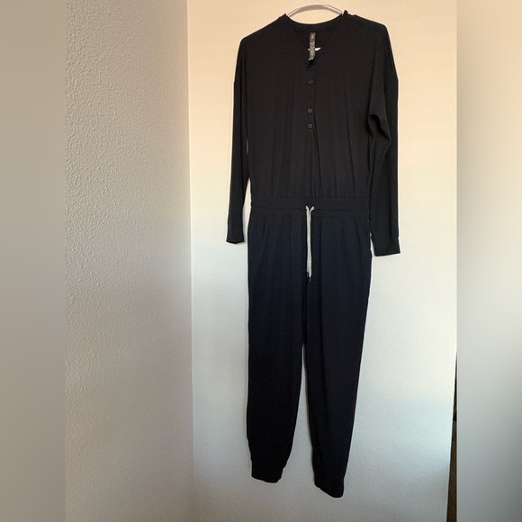 Vuori navy blue Long Sleeve Jumpsuit size S - Picture 3 of 7